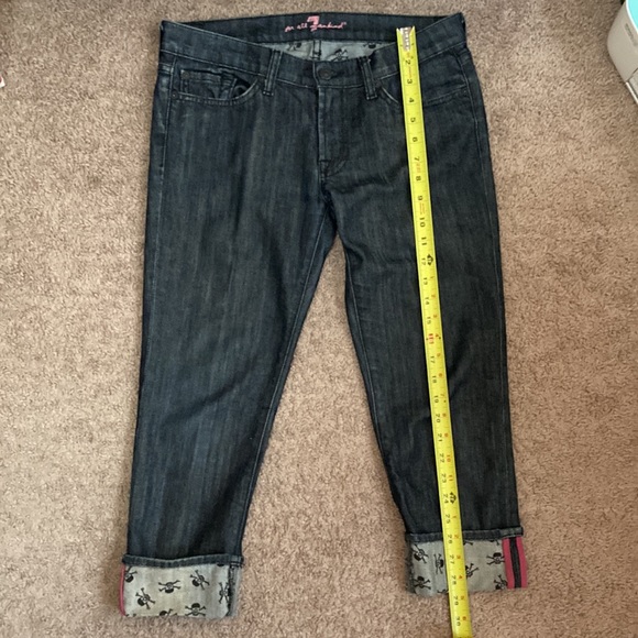 7 for all mankind Roxanne Skull Size 28 - Picture 7 of 8